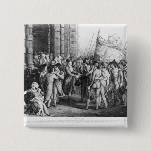 Abgeordnete von NationalkonventVersammlung Button (Vorderseite)