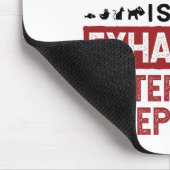Abgereicherter Tierärzteppich Mousepad (Ecke)