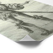 Abgerissener Krieger Poster (Ecke)