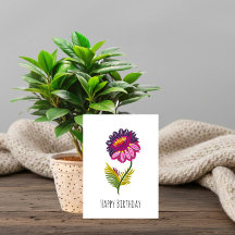 Abgeschiedene Blume
