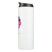 Abgeschiedene Blume Thermosbecher (Nach rechts gedreht)