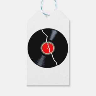 Abgeschiedene gebrochene Aufzeichnung Geschenkanhänger