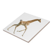 Abgeschiedene Giraffe Fliese (Seite)