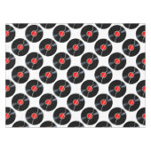 Abgeschiedene kaputte Aufzeichnung Tischdecke (Vorderseite (Horizontal))