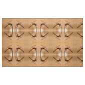 Abgeschiedene Libelle gegen Ecru Stoff (Fat Quarter (45,7 x 55,9 cm))