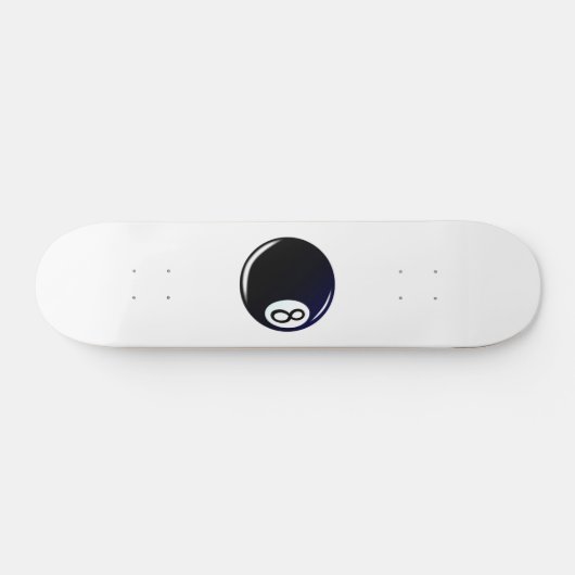 Abgeschiedener Aight Ball Skateboard (Horizontal)