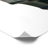 Abgeschiedener Bonsai-Rhododendron blühend Poster (Ecke)