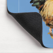 Abgeschiedener Hahn Mousepad (Ecke)