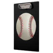 Abgeschiedener Hintergrund des Baseballs Klemmbrett (Links)