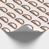 Abgeschiedener Höhenanzeiger Geschenkpapier (Ecke)