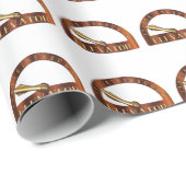 Abgeschiedener Höhenanzeiger Geschenkpapier (Rolleneckpunkt)