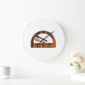 Abgeschiedener Höhenmesser Große Wanduhr (Zuhause)