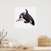 Abgeschiedener Killerwal Poster (Küche)