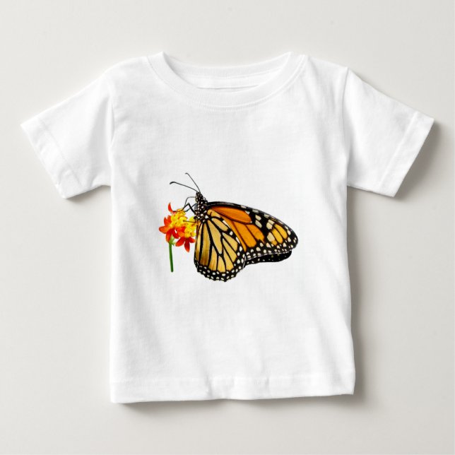 Abgeschiedener Monarchfalter Baby T-shirt (Vorderseite)