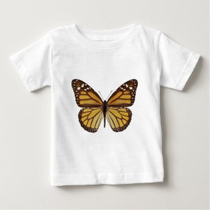 Abgeschiedener Monarchschmetterling PNG Baby T-shirt