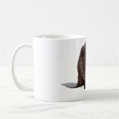 Abgeschiedener nordamerikanischer Biber Kaffeetasse (Links)
