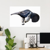 Abgeschiedener Riese Anteater Wandern Postcard T - Poster (Heimbüro)