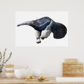 Abgeschiedener Riese Anteater Wandern Postcard T - Poster (Küche)