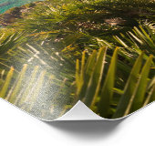 Abgeschiedener Strand in Lo Zingaro, Sizilien Fotodruck (Ecke)