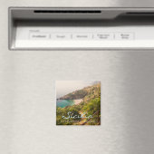 Abgeschiedener Strand in Lo Zingaro, Sizilien Magnet (In Situ (Geschirrspüler))