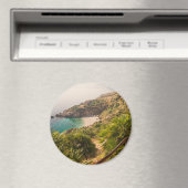 Abgeschiedener Strand in Lo Zingaro, Sizilien Magnet (In Situ (Geschirrspüler))