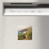 Abgeschiedener Strand in Lo Zingaro, Sizilien Magnet (In Situ (Geschirrspüler))