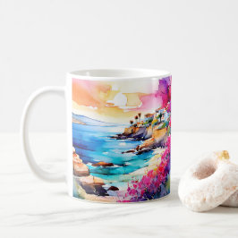 "Abgeschiedener Strand" Kaffeetasse