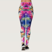 "Abgeschiedener Strand" Leggings (Rückseite)