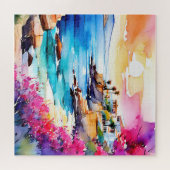 "Abgeschiedener Strand" Puzzle (Horizontal)