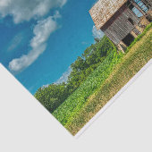 Abgeschiedener Wetterstall auf Steinen "Stilts" Seidenpapier (Ausschnitt)