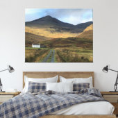 Abgeschiedenes Bauernhaus auf der Insel Mull, Scho Leinwanddruck (Insitu (Schlafzimmer))