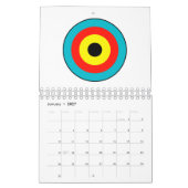 Abgeschiedenes Bogenziel Kalender (Jan 2027)