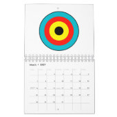 Abgeschiedenes Bogenziel Kalender (Mär 2027)