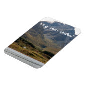 Abgeschiedenes Haus auf der Insel Skye in Schottla Magnet (Linke Seite)