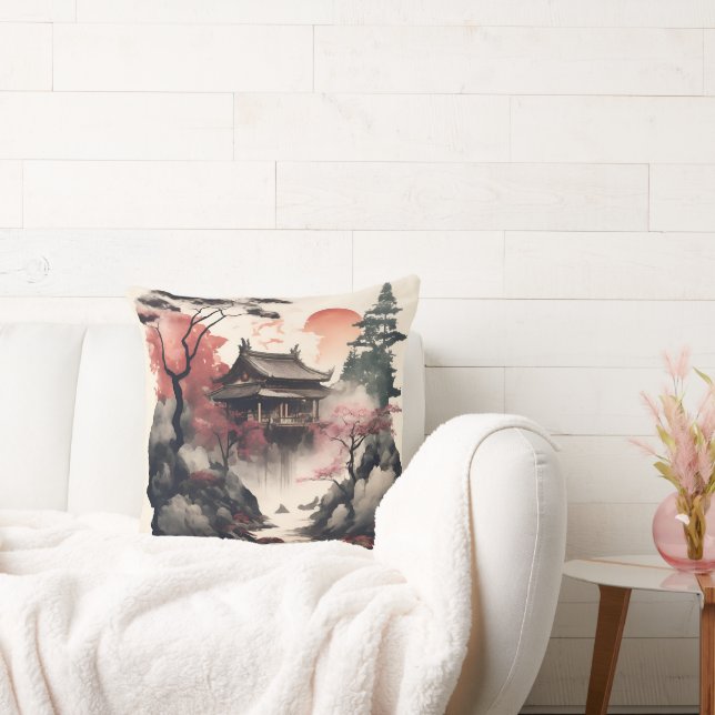 Abgeschiedenes Haus im Osten. Kissen (Liege)