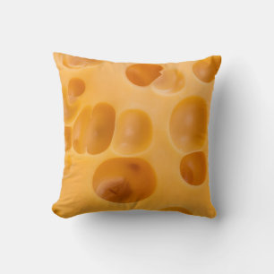 Abgeschiedenes Käsestück, schönes Design Kissen