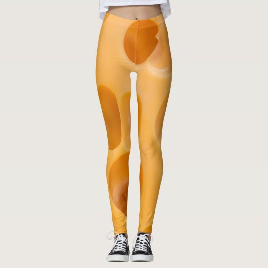 Abgeschiedenes Käsestück, schönes Design Leggings (Vorderseite)