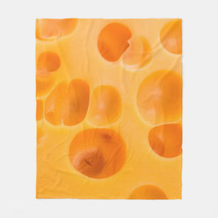Abgeschiedenes Stück Käse. Fleecedecke