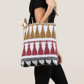 Abgeschiedenes Tassel Fringe Garland Set. Tasche (Von Nahem)