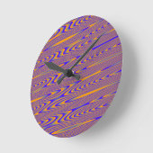 ABGESCHLOSSENE BROADCAST PSYCHEDELIC ROUND WALL CL RUNDE WANDUHR (Winkel)