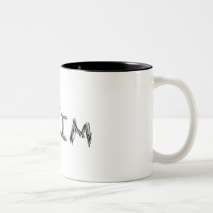 Abgeschöpft-Tasse Zweifarbige Tasse