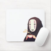 Abgeschwächt - Anime-Tee mit Maske Mousepad (Mit Mouse)