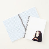 Abgeschwächt - Anime-Tee mit Maske Notizblock (Innenseite)