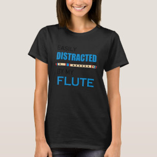 Abgesehen von Flute Quote Orchestra Musiker Flut T-Shirt
