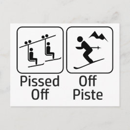 abgesprungen postkarte