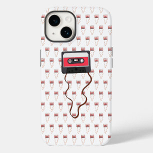 Abgespulte Kassette Mixtape Retro Vintage Case-Mate iPhone 14 Hülle