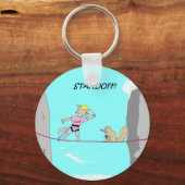 Abgestellt! Schlüsselanhänger (Vorderseite)