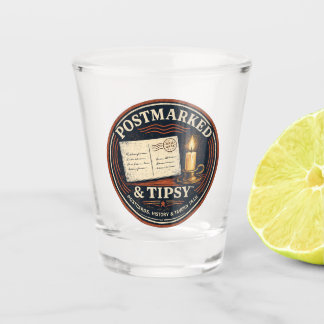 Abgestempelt & Beschwipst Schnapsglas