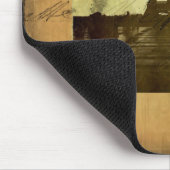 Abgestempeltes Paris Mousepad (Ecke)