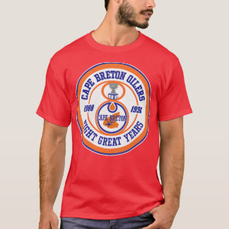 Abgestorbene Kap-Breton-Oiler 8 Great Years Hockey T-Shirt